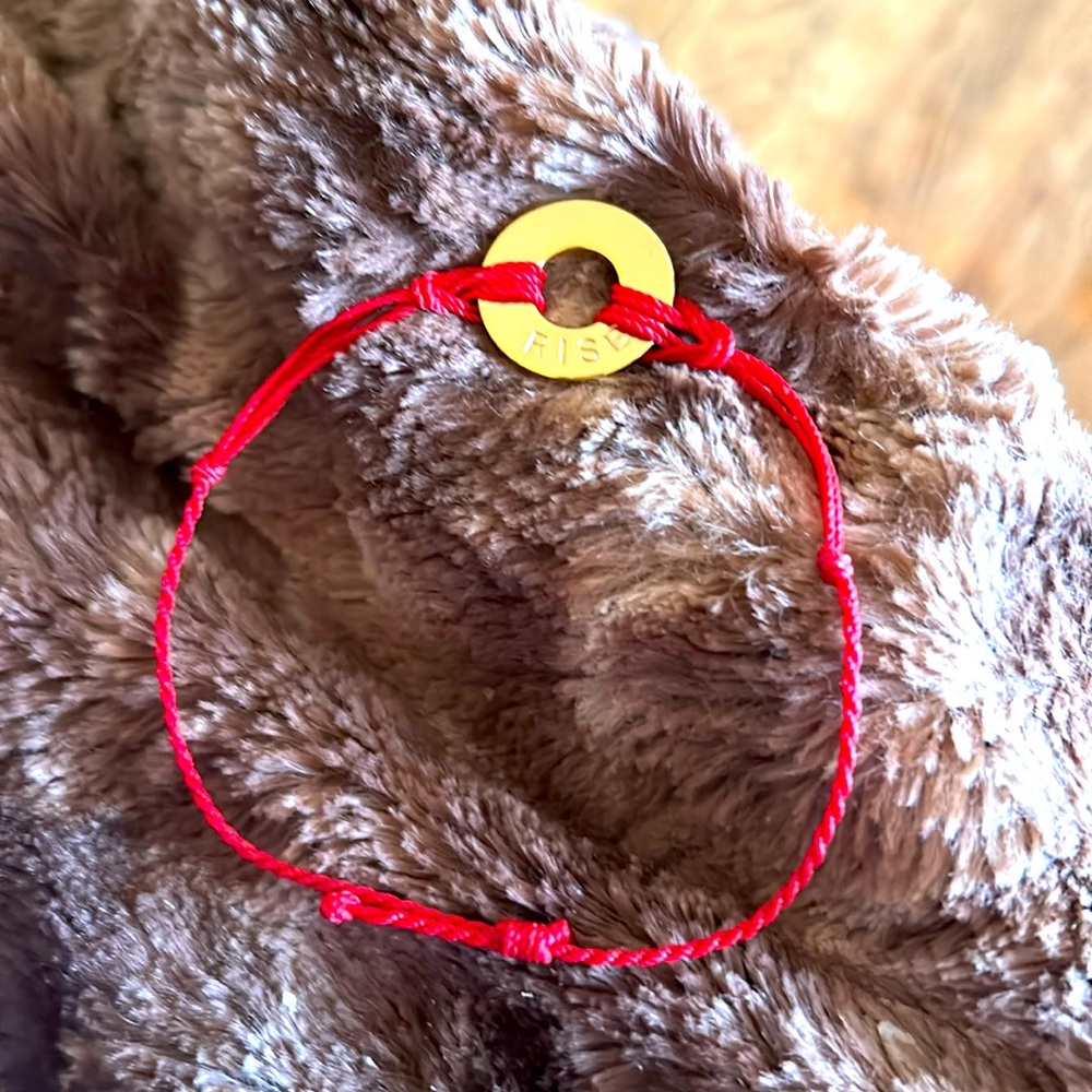 Red bracelet